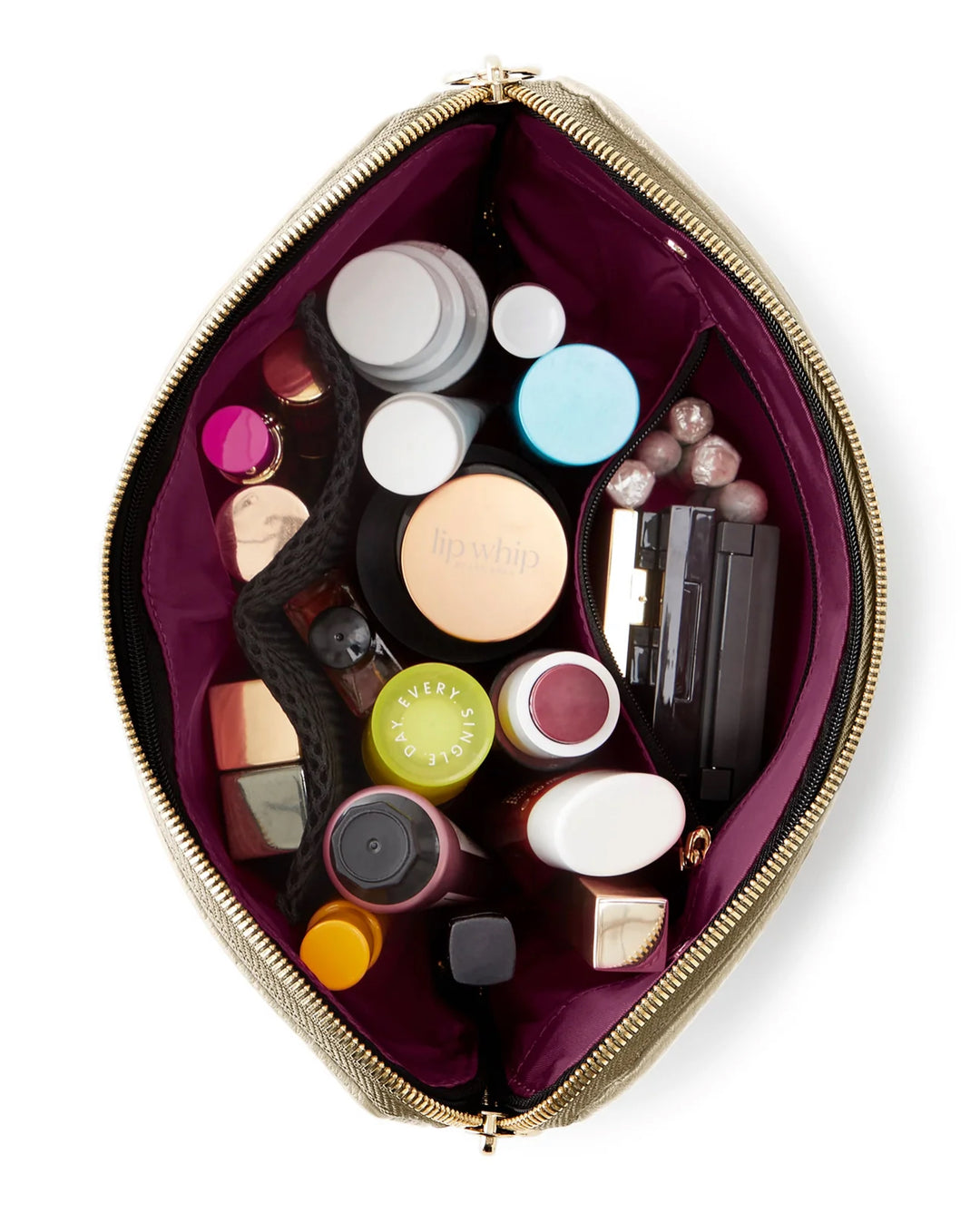 Vacationer Makeup Bag - Leather